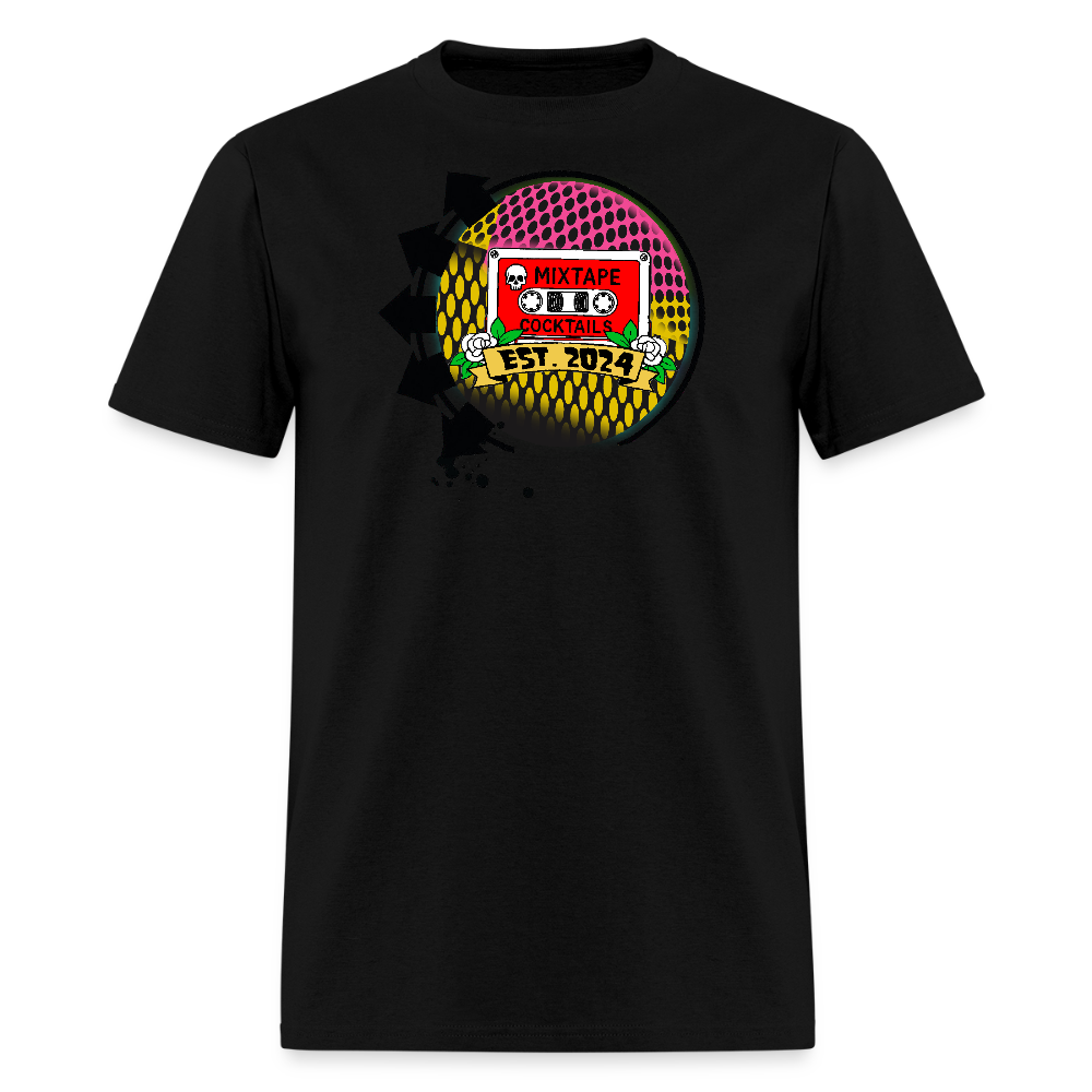 the Mixtape Cocktails T-Shirt - black