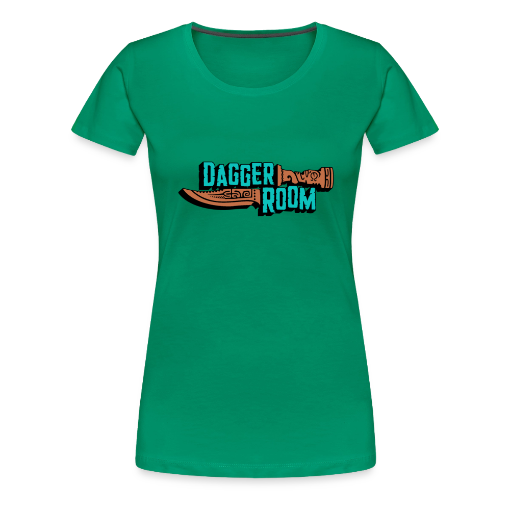Dagger Room Founders Women’s Premium T-Shirt - kelly green