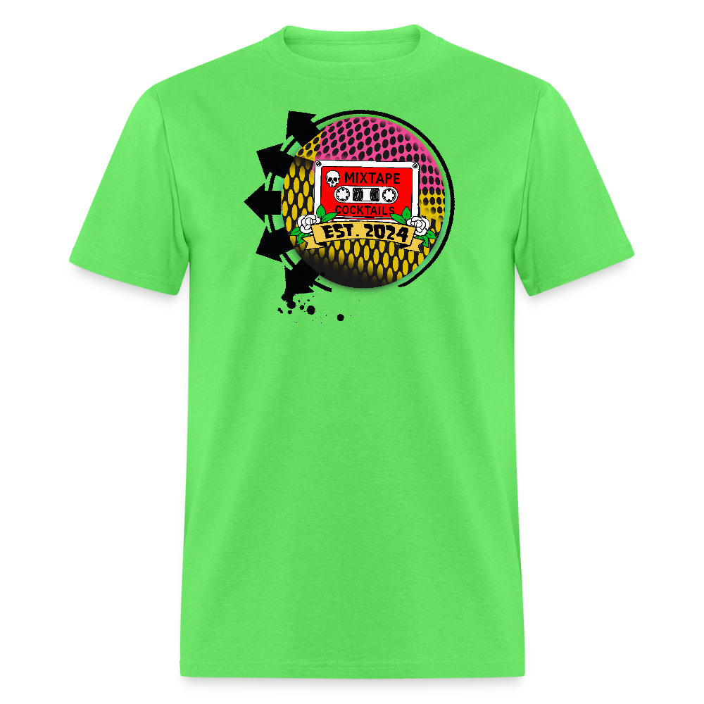 the Mixtape Cocktails T-Shirt - kiwi