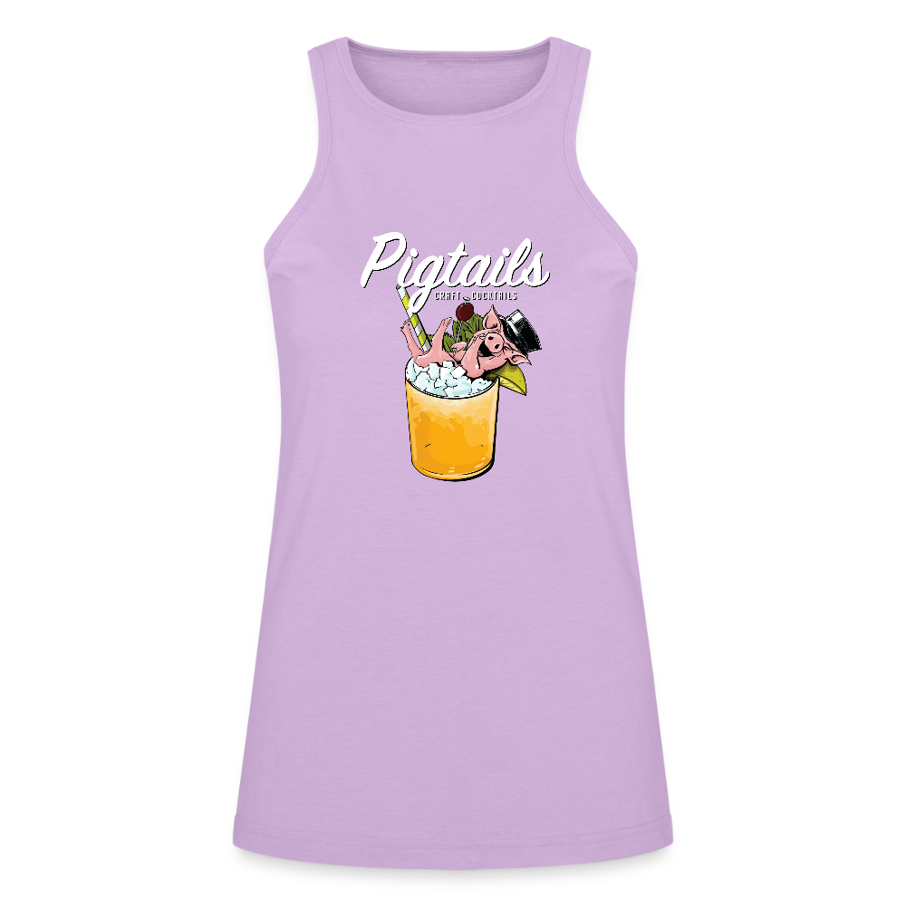 Pigtails Ladies' Tank Top - lilac