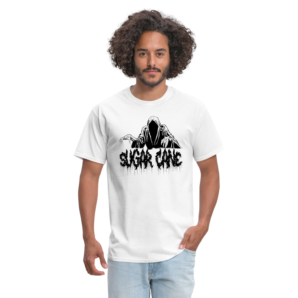 Sugar Cane Reaper Black T-Shirt - white