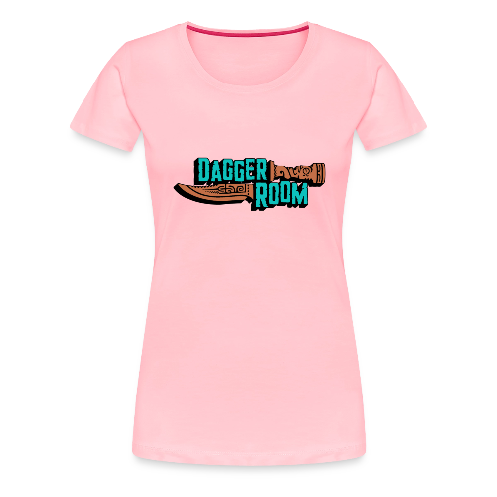 Dagger Room Founders Women’s Premium T-Shirt - pink