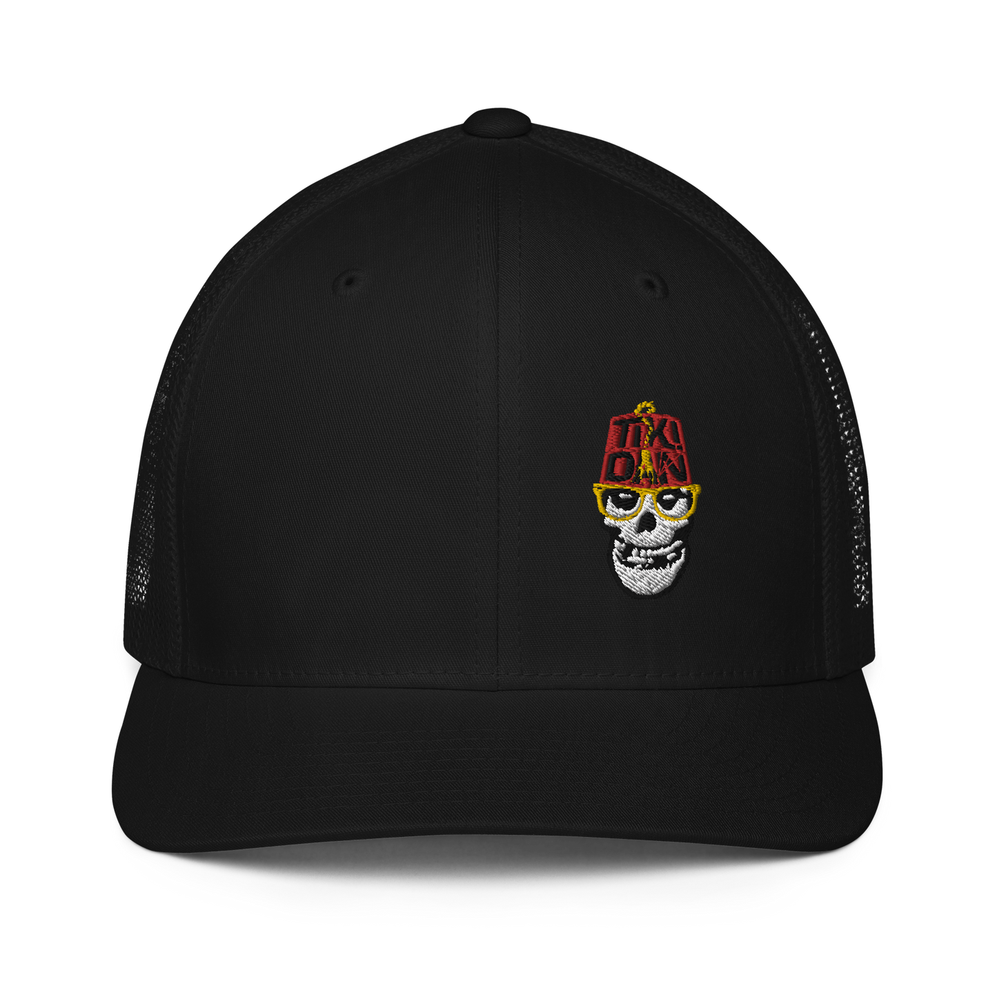 Tiki Dan Fiend Closed-back trucker cap