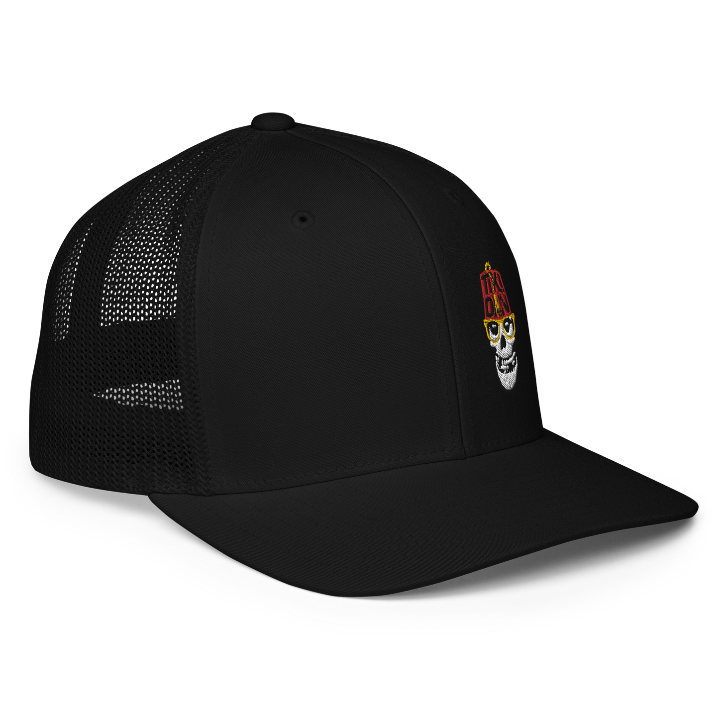 Tiki Dan Fiend Closed-back trucker cap
