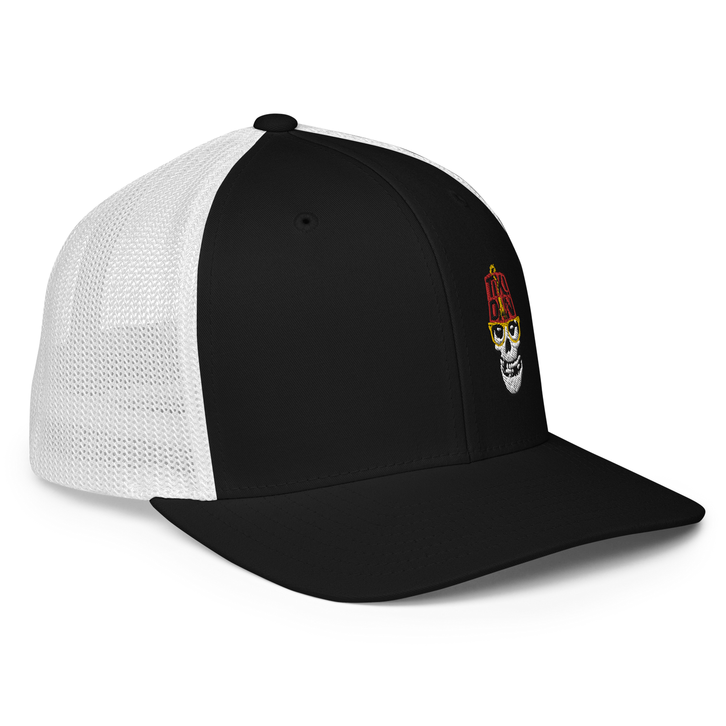 Tiki Dan Fiend Closed-back trucker cap