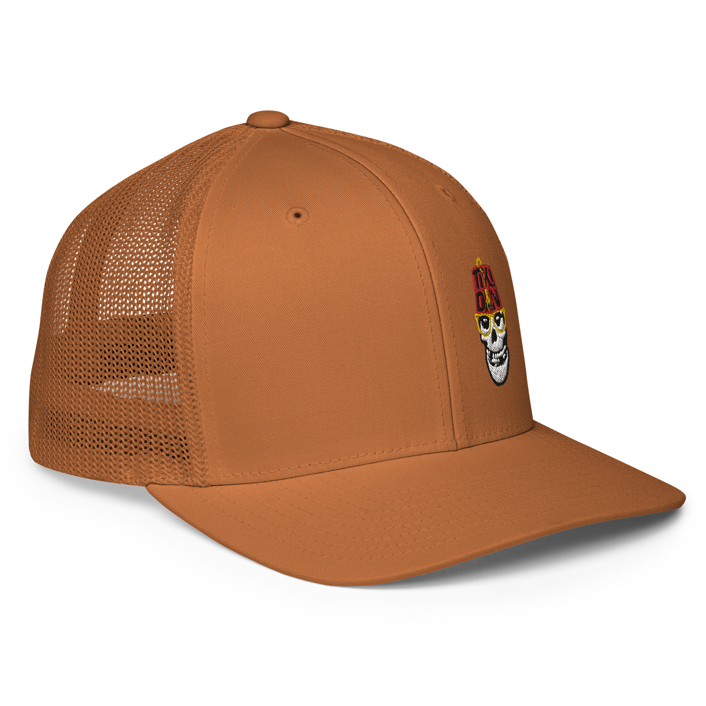 Tiki Dan Fiend Closed-back trucker cap