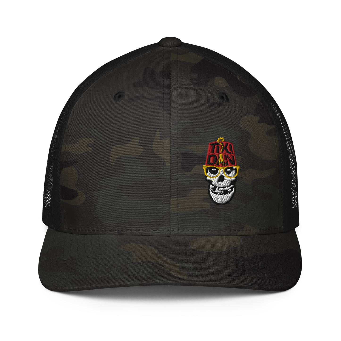 Tiki Dan Fiend Closed-back trucker cap