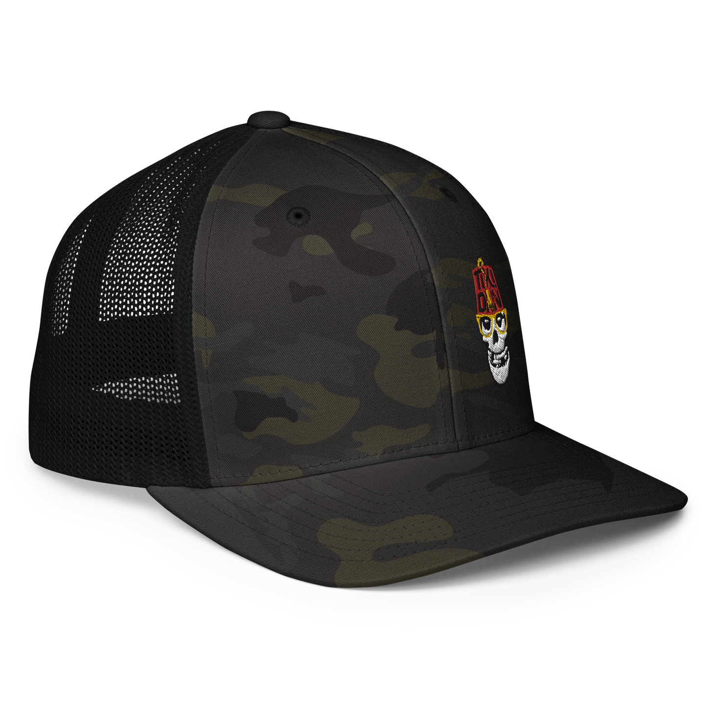 Tiki Dan Fiend Closed-back trucker cap