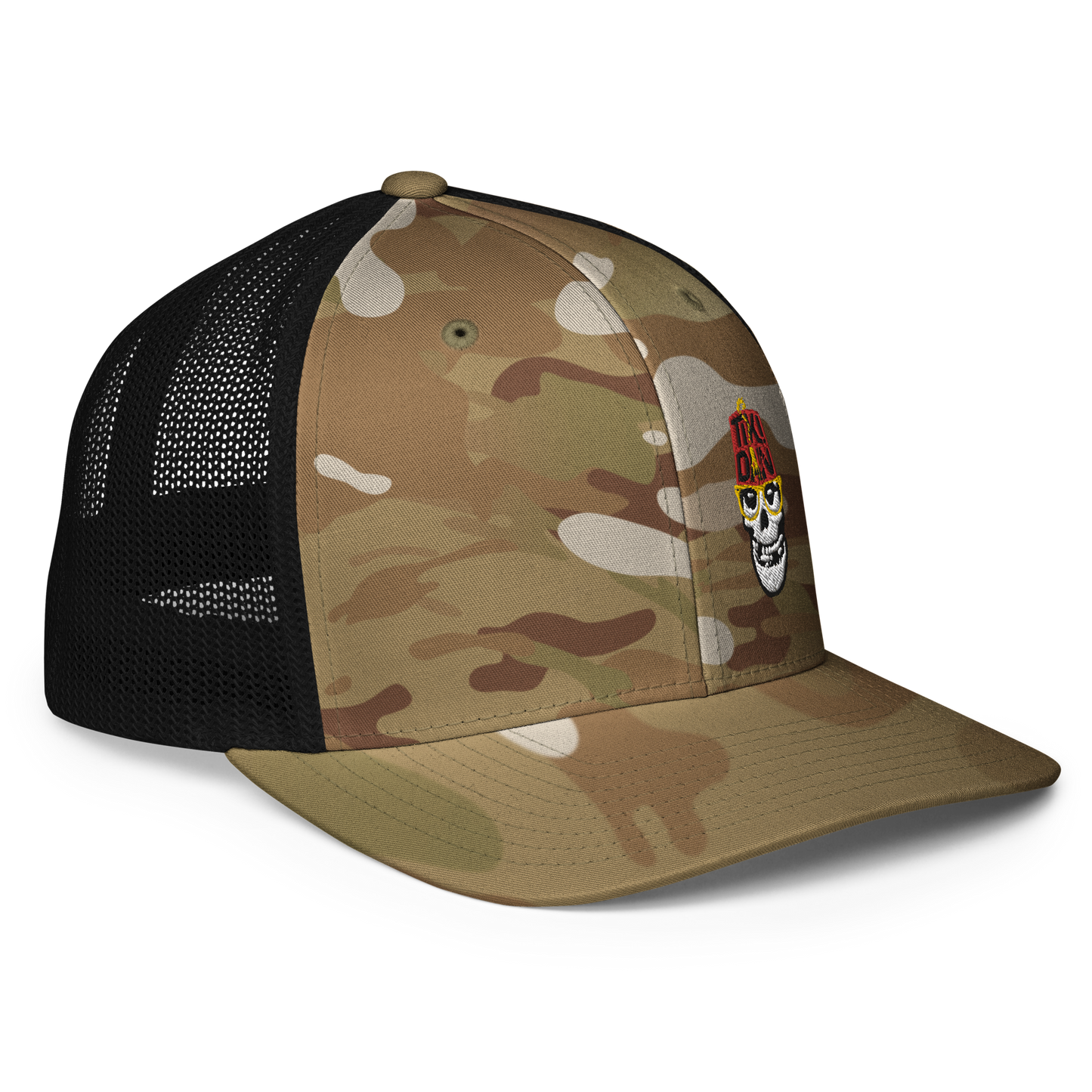 Tiki Dan Fiend Closed-back trucker cap
