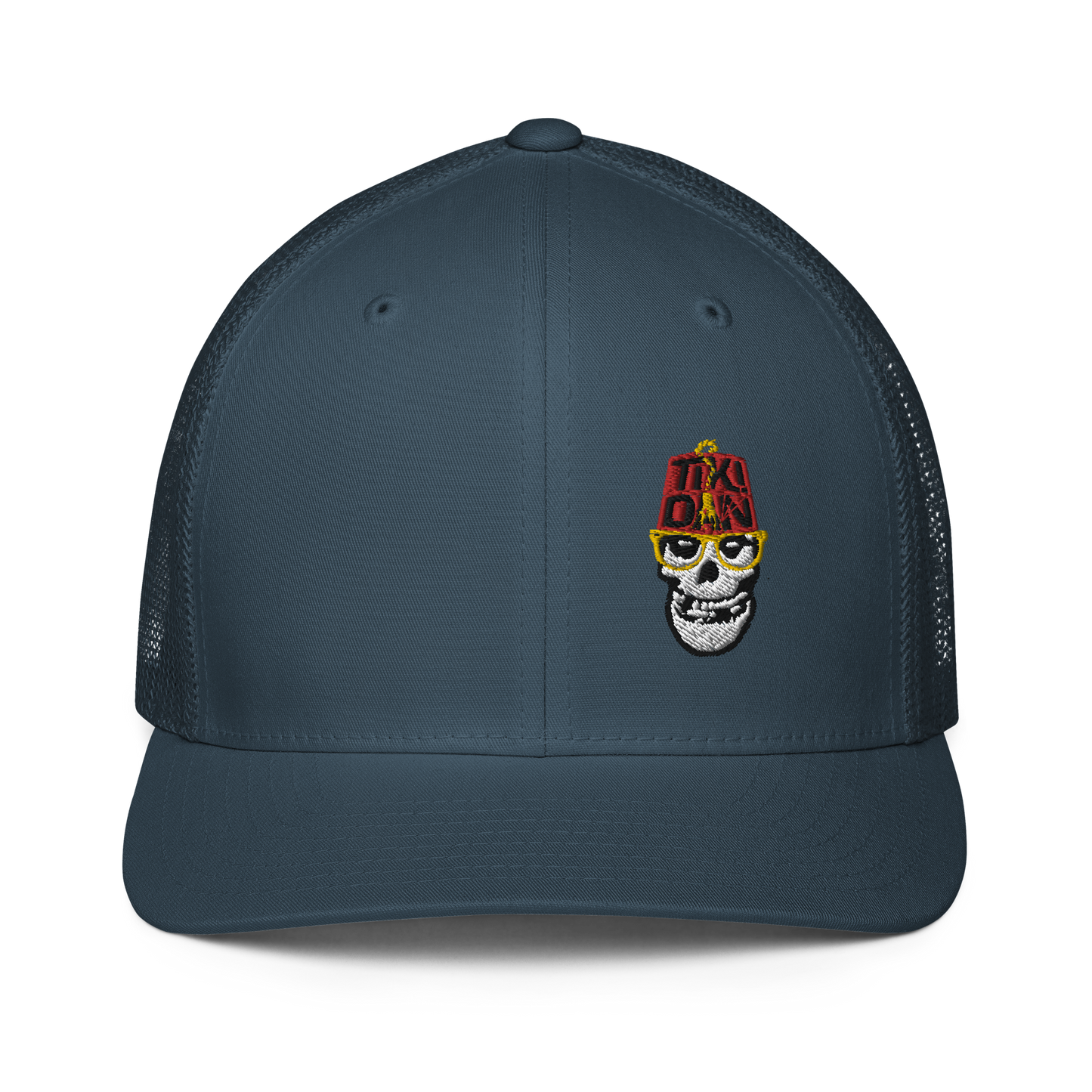 Tiki Dan Fiend Closed-back trucker cap
