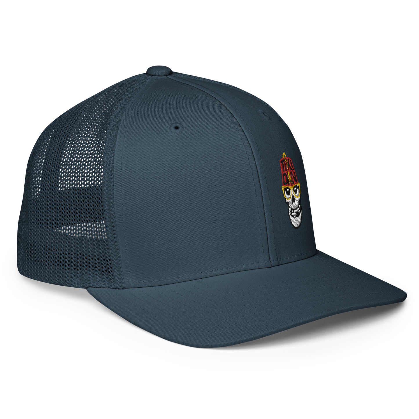 Tiki Dan Fiend Closed-back trucker cap