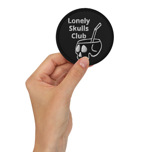 Lonely Skulls Club Embroidered patches