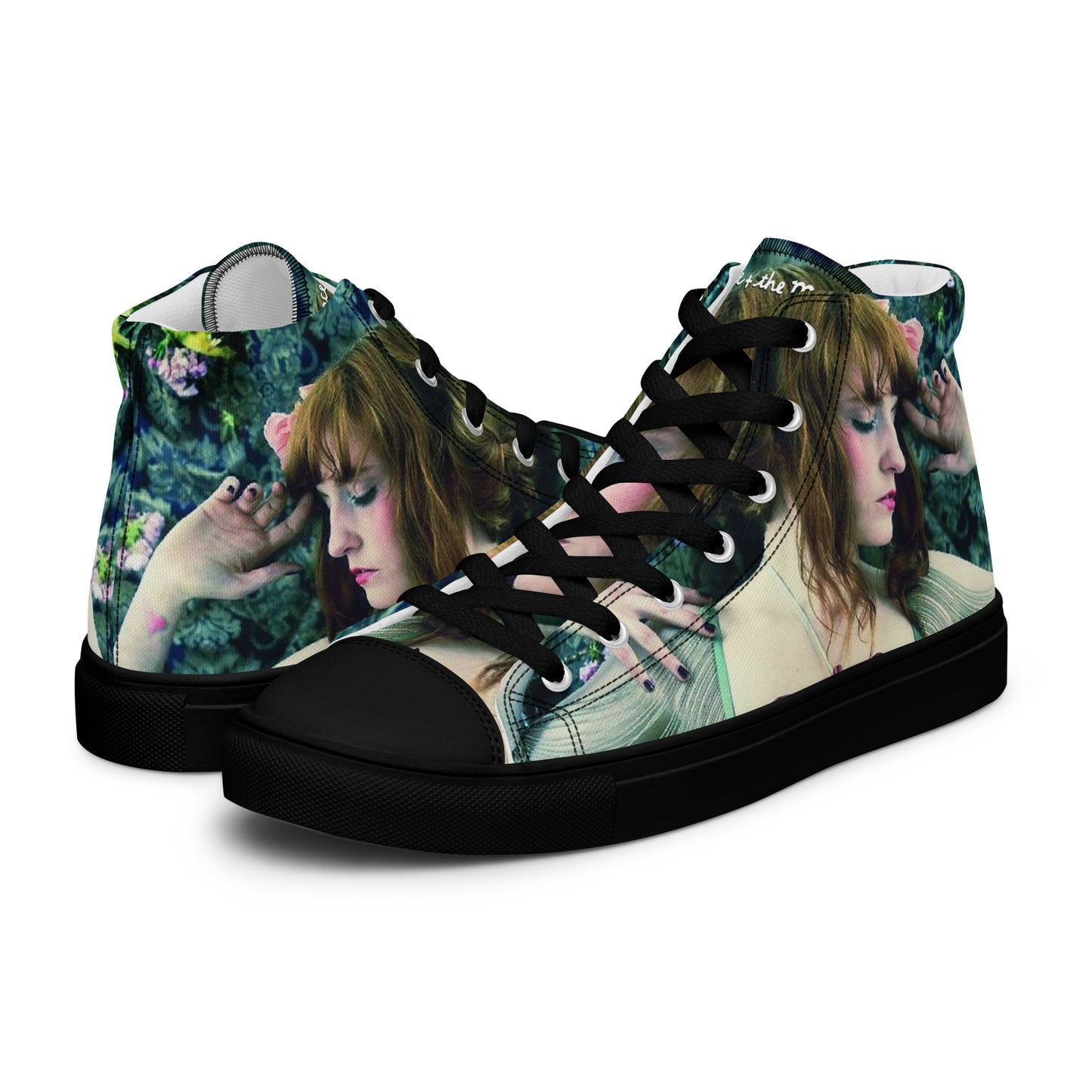 Kate's high top canvas shoes