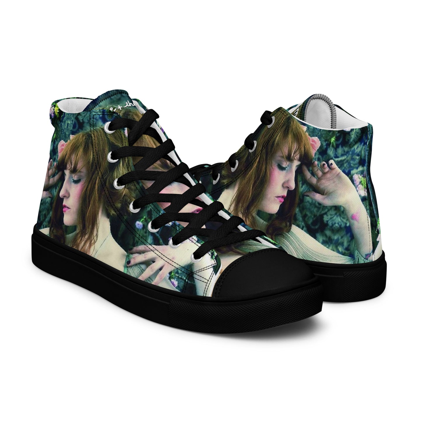 Kate's high top canvas shoes