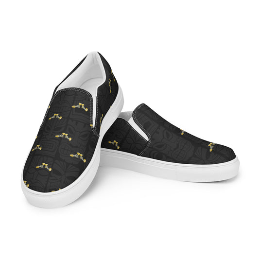 Liquid Alchemist Ace of Coupes slip-on canvas shoes