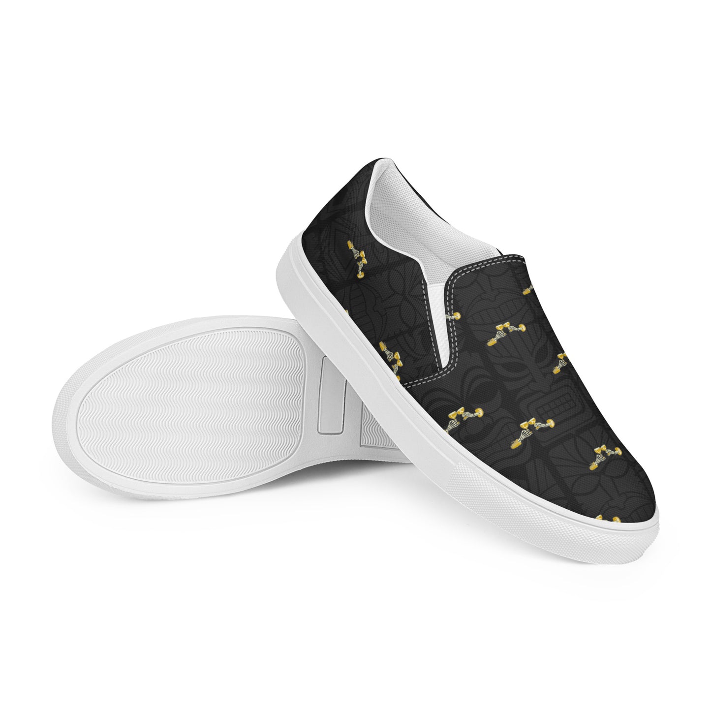 Liquid Alchemist Ace of Coupes slip-on canvas shoes