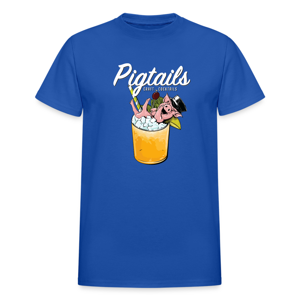 Pigtails - Choose Color T-Shirt - royal blue