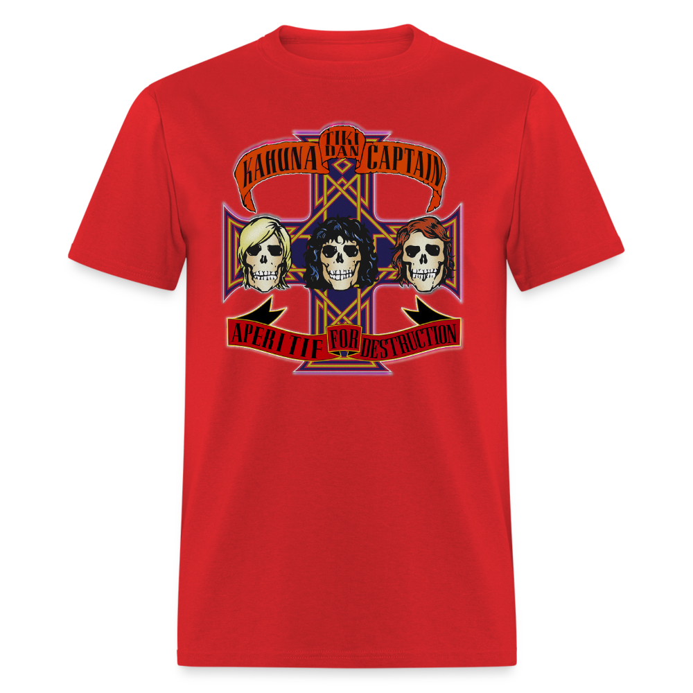 Aperitif For Destruction Classic T-Shirt - red