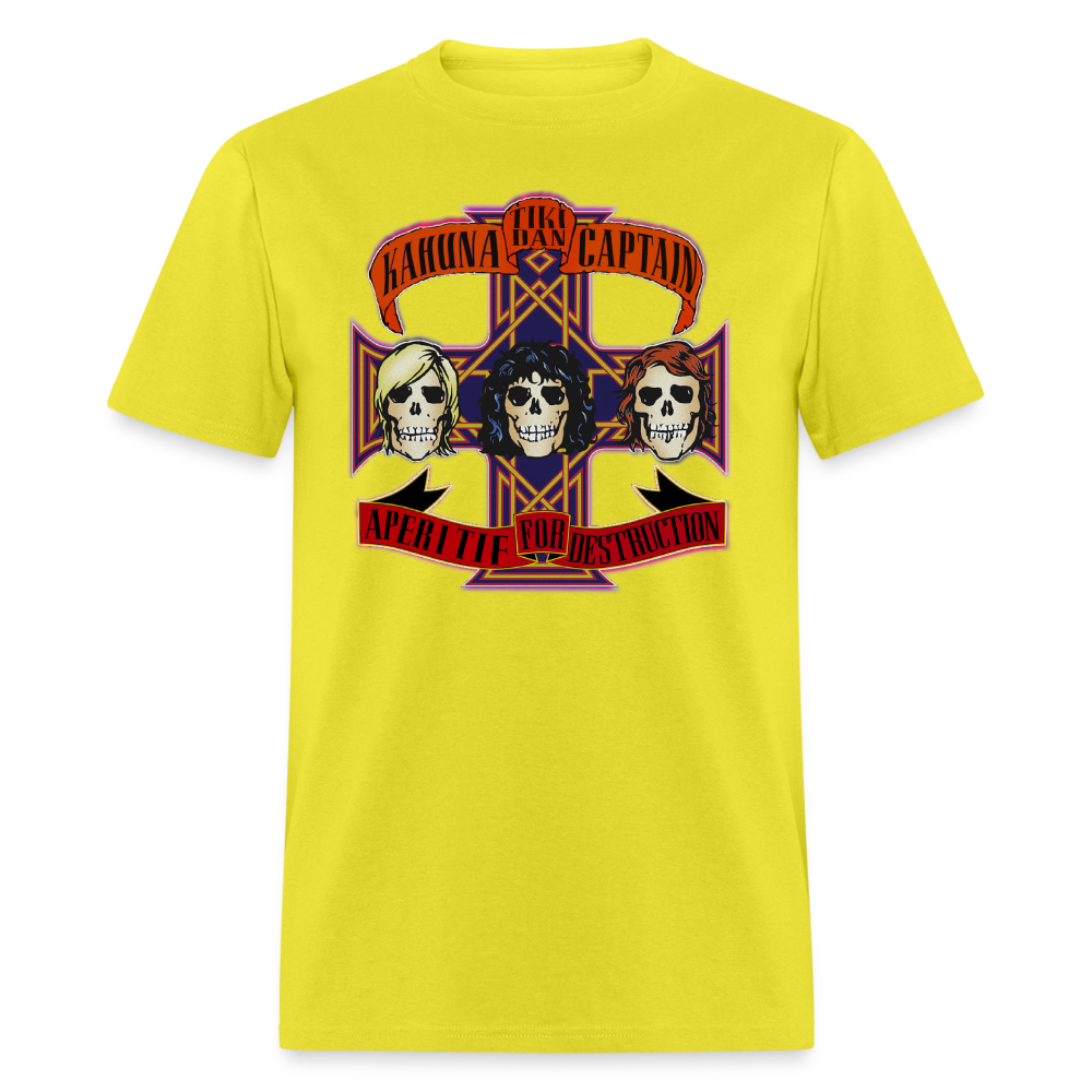 Aperitif For Destruction Classic T-Shirt - yellow