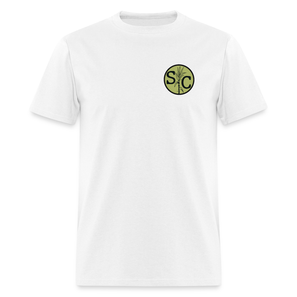 Sugar Cane SC Logo Classic T-Shirt - white