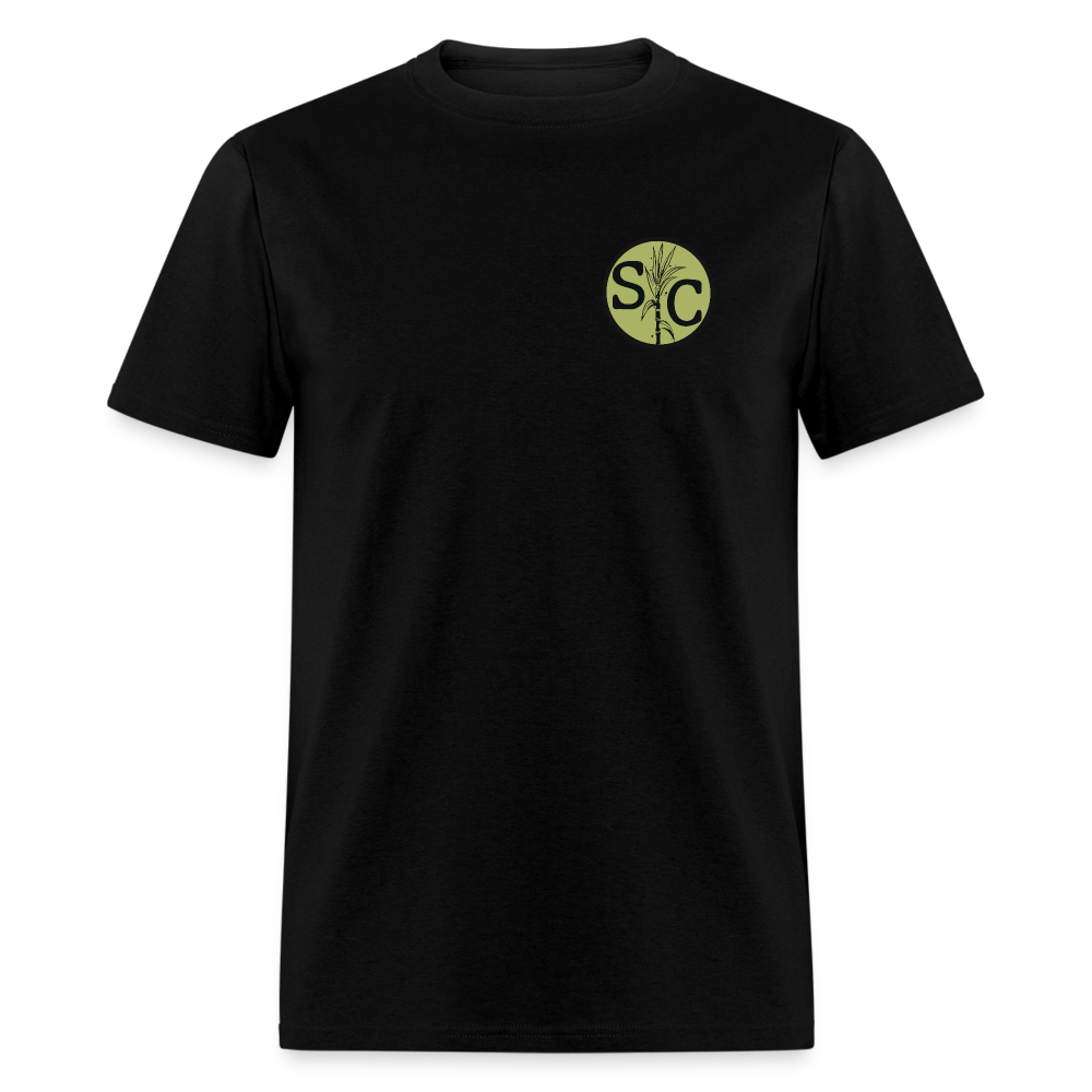 Sugar Cane SC Logo Classic T-Shirt - black