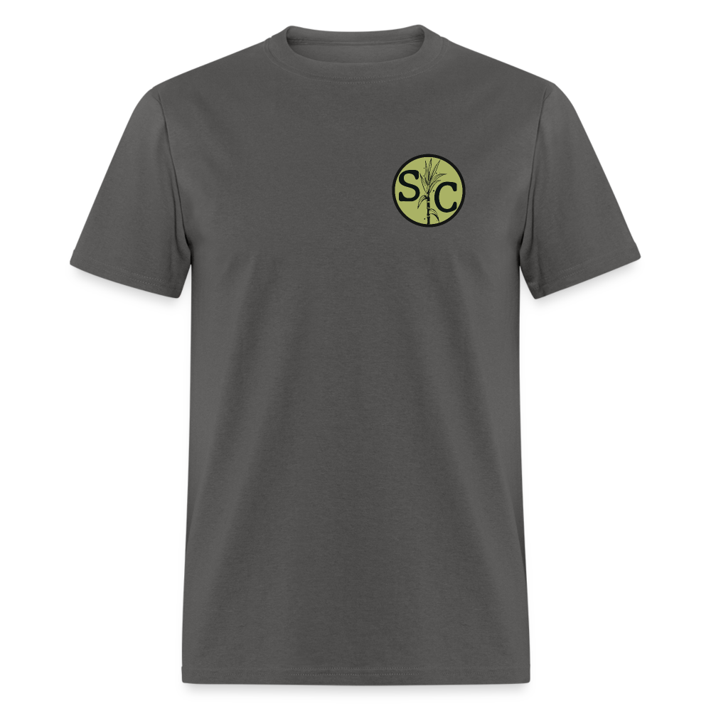 Sugar Cane SC Logo Classic T-Shirt - charcoal