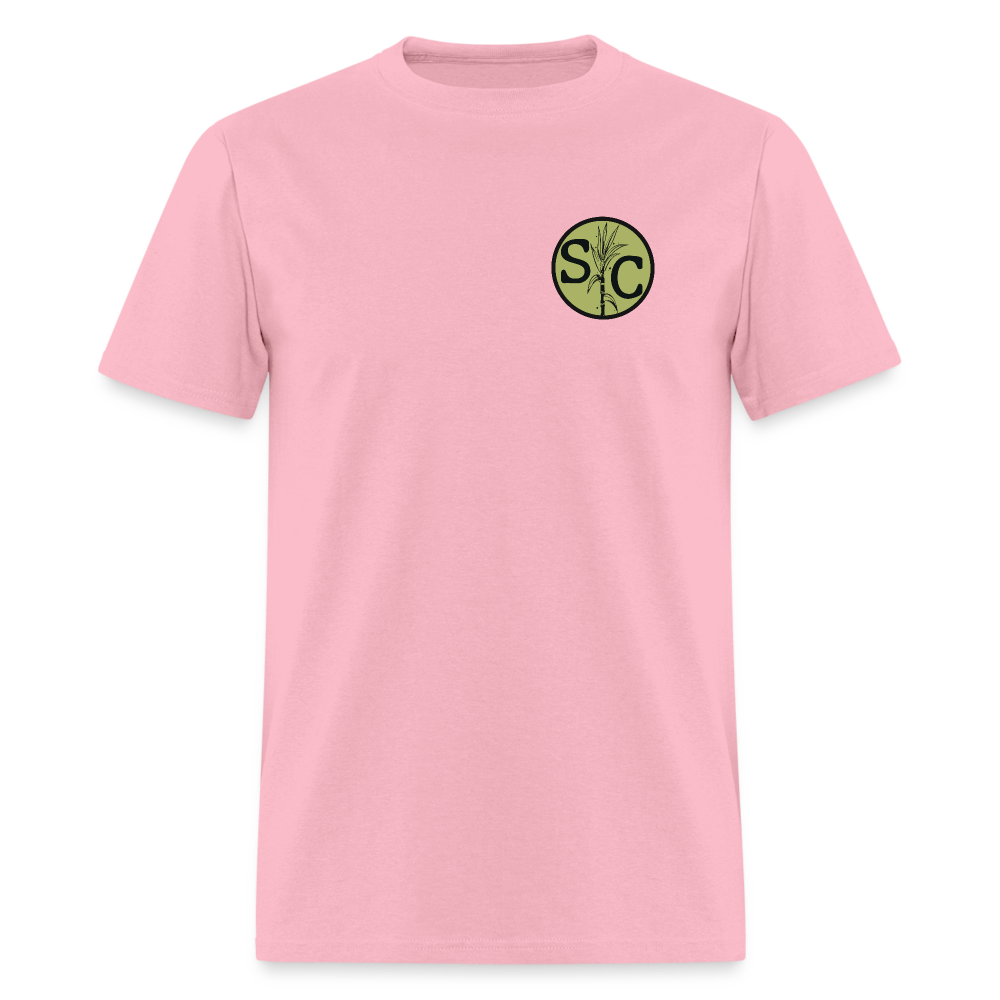 Sugar Cane SC Logo Classic T-Shirt - pink