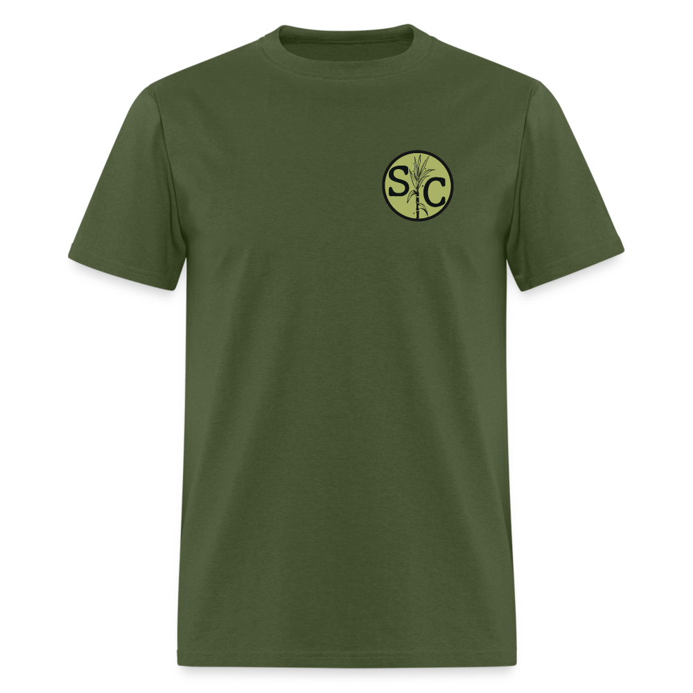 Sugar Cane SC Logo Classic T-Shirt - military green