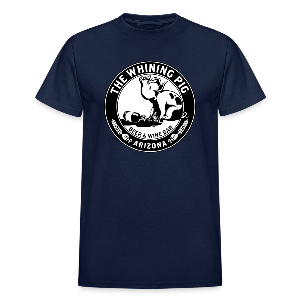 The Whining Pig - Choose Color T-Shirt - navy