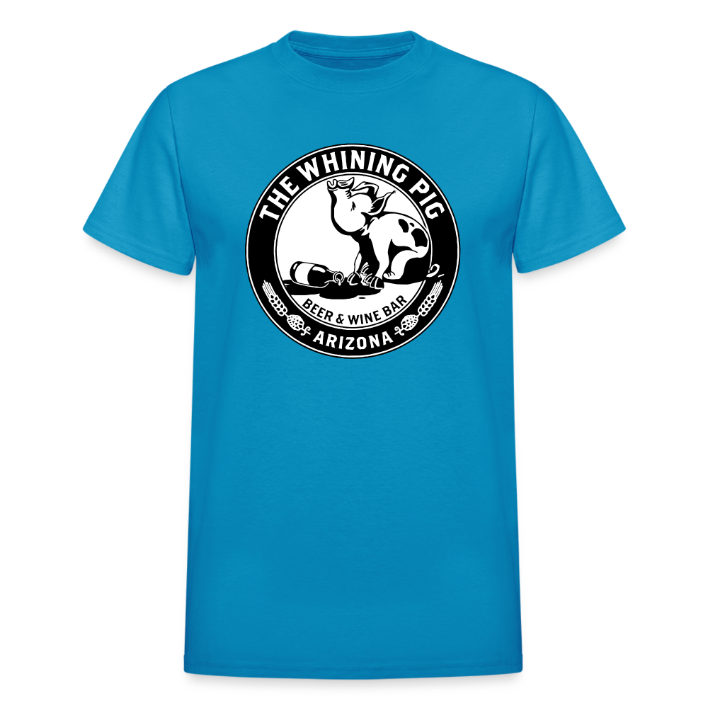 The Whining Pig - Choose Color T-Shirt - turquoise