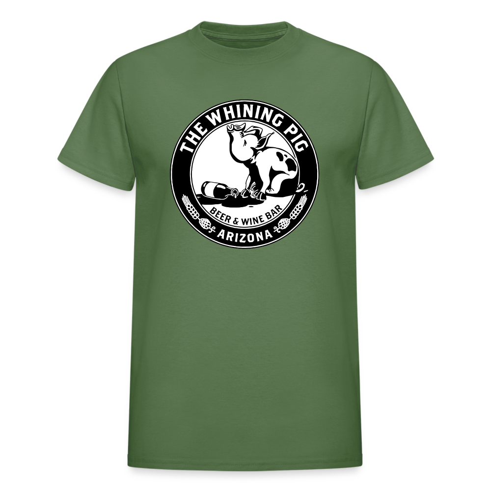 The Whining Pig - Choose Color T-Shirt - military green